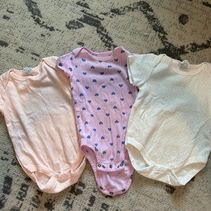 3 Bodysuits/Onesies (6 months)